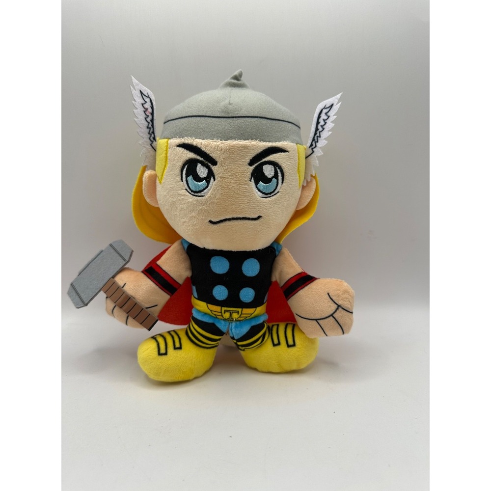Bleacher Creatures 10" Marvel Kuricha Thor Plush with Hammer 2021